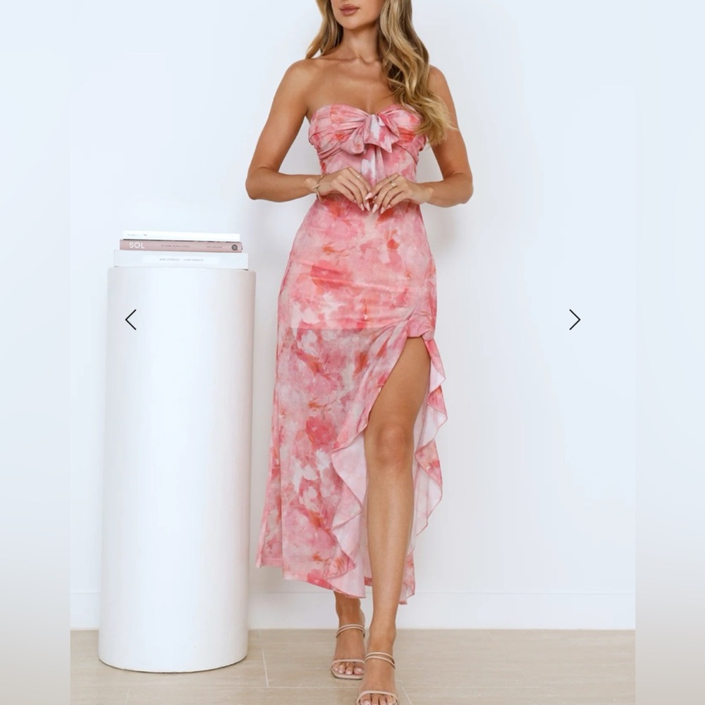 Hello Molly Strapless Dress